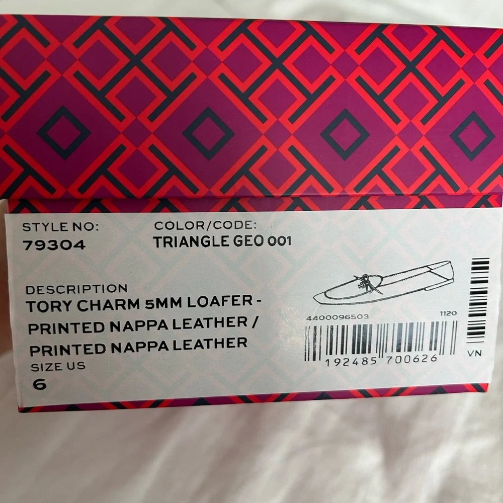 Tory Burch Black and White Women's Shoes